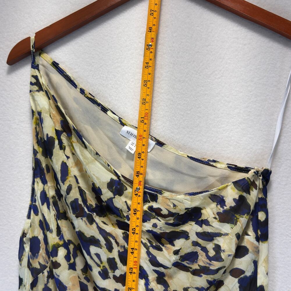 shona joy Kinetic Asymmetric Panel Abstract Eutopian Dress, Size 8, Rt. $420 - Picture 8 of 11